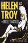 „Helen of Troy in Hollywood“ von Ruby Blondell. Frau in glamourösem Kostüm mit Federkopfschmuck vor schwarzem Hintergrund., Buch