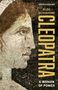 "Aldo Schiavone, Cleopatra: A Woman of Power." Seitenprofil einer Frau auf einer antiken Wandmalerei., Buch
