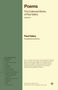 "Poems: The Collected Works of Paul Valéry, Volume 1" Übersetzung von David Paul, mit Inhaltsliste und Biografie., Buch