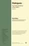 "Dialogues: The Collected Works of Paul Valéry, Volume 4" von Paul Valéry. Links Inhaltsverzeichnis, rechts Textinfos., Buch