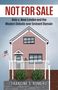 "NOT FOR SALE," "Kelo v. New London," "Francine S. Romero." Illustration eines rosafarbenen Hauses mit US-Flagge., Buch