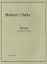 Rebecca Clarke: Sonata: For Viola and Piano, Noten