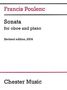 Sonata for Oboe and Piano [With Oboe Part Booklet], Buch