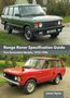 James Taylor (geb. 1966): Range Rover Specification Guide, Buch