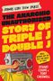 Buchtitel: "Sounds Like Teen Spirit", Illustration: Mensch mit Radio als Kopf, Victory-Zeichen, roter Hintergrund., Buch
