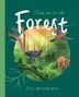 "Find me in the Forest" und "Jess McGeachin". Illustration: Tropischer Wald mit Vögeln und einem Känguru., Buch