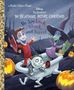 Text: "We Are Lock, Shock, and Barrel." Figuren in einer Badewanne; Kürbisse, stilisierte Halloween-Szene., Buch