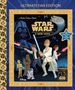 „Ultimate Fan Edition“, „Star Wars: A New Hope“. Illustration mit ikonischen Charakteren, Raumschiffen und Lichtschwertern., Buch