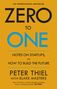 Peter Thiel: Zero to One, Buch
