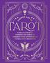 „Sacred Art of Tarot“ von Liz Dean, lila Hintergrund, goldene Verzierungen mit Sternen, Mond und Schmetterling.