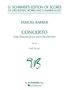 Samuel Barber (1910-1981): Cello Concerto, Op. 22: Study Score, Noten