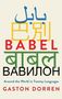 Gaston Dorren: Babel: Around the World in Twenty Languages, Buch