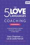 Ein violettes Buchcover mit großen, weißen Text: "The 5 Love Languages Coaching Handbook". Autoren: Gary Chapman.
