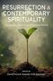 „Resurrection & Contemporary Spirituality: Navigating Faith in an Uncertain World“ prangt über einem Keimling im Erdreich.