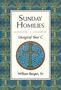"Sunday Homilies: Liturgical Year C, William Bergen, SJ" in einem dekorativen Rahmen mit einem verzierten Kreuz.