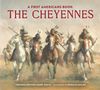 „THE CHEYENNES: A First Americans Book“ mit Reitergruppe auf galoppierenden Pferden, Illustration von Virginia Driving Hawk Sneve.