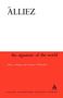 Eric Alliez: The Signature of the World, Buch