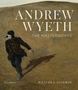 „ANDREW WYETH: THE MASTERWORKS, WILLIAM L. COLEMAN.“ Ein Junge läuft auf einem braunen Feld., Buch