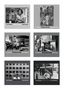 Texte im Bild: "Lee Friedlander: The Mind and the Hand" und Namen: Richard Benson, William Christenberry, William Eggleston, Walker Evans, John Szarkowski, Garry Winogrand. Sechs Fotografien, Personen in verschiedenen Alltagssituationen und Umgebungen.