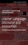 Tony Mcenery: Learner Language, Discourse and Interaction, Buch