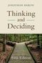 Jonathan Baron: Thinking and Deciding, Buch