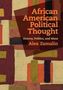 Text: "African American Political Thought: History, Politics, and Ideas, Alex Zamalin." Abstrakte Muster mit verschiedenen Farben.