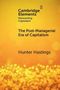 "Cambridge Elements", "Reinventing Capitalism"; "The Post-Managerial Era of Capitalism", Hunter Hastings. Gelber Hintergrund.