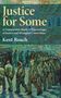Text: "Justice for Some: A Comparative Study of Miscarriages of Justice and Wrongful Convictions" von Kent Roach. Illustration von Menschen.