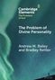 Andrew M Bailey: The Problem of Divine Personality, Buch