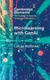 Text: "Cambridge Elements, Technology in Second Language Education, Microlearning with GenAI, Lucas Kohnke." Abstrakte Grafik mit bunten Linien und Punkten.
