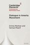 Text: "Cambridge Elements, Contemporary Performance Texts, Dialogue in Amerta Movement, Emma Meehan and Samsul Maarif". Beige Hintergrund., Buch