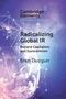 „Radicalizing Global IR: Beyond Capitalism and Eurocentrism“ von Eren Duzgun, bunte Netzwerk-Illustration., Buch