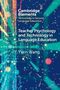 Buchcover: "Teacher Psychology and Technology in Language Education" von Yijen Wang. Abstrakte, farbenfrohe Lichtmuster.