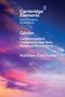Oberhalb: "Cambridge Elements New Religious Movements", "QAnon", "Matthew Zaro Fisher". Hintergrund: Farbiger Himmel., Buch