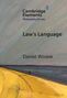 Daniel Wodak: Law's Language, Buch