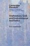 Text: "Cambridge Elements. History of Philosophy and Theology in the West. Shaftesbury, God, and Environmental Aesthetics. Karl Axelsson." Hintergrund in blauen und violetten Tönen.