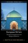 Oberer Text: "THE GLOBAL MIDDLE EAST". Mittig: Kuppel in Abenddämmerung. Unterer Text: "European Shi'ism", Autor: Matthijs van den Bos., Buch