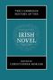 Text oben: "The Cambridge History of the". Groß in der Mitte: "Irish Novel". Unten: "Edited by Christopher Morash"., Buch