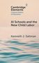 "Cambridge Elements: AI Schools and the New Child Labor" von Kenneth J. Saltman, zeigt verschwommenes Wasser., Buch