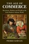 "The Age of Commerce" von Pierre Gervais. Zwei Personen in historischer Kleidung zählen Geld.