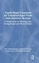 Text: "Family-Based Treatment for Transition-Aged Youth with Anorexia Nervosa". 
Illustration mit weißem Linienmuster auf blauem Hintergrund., Buch