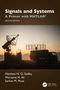 "Signals and Systems: A Primer with MATLAB® SECOND EDITION". Silhouetten von Fahrzeugen mit Antennen vor Sonnenuntergang., Buch