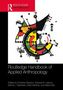 "Routledge Handbook of Applied Anthropology" darunter bunte geometrische Illustration mit schwarzen Details., Buch