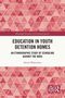 "Education in Youth Detention Homes" mit roten, gemusterten Dreiecken im Hintergrund, Autor: David Wästerfors., Buch