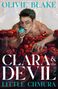 Text in Weiß auf Rot: "COVER TO BE REVEALED", "Olivie Blake, Little Chmura", "Clara & the Devil", "COLLECTION TWO". Unten links ein Logo., Buch