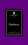 „Poetry Poison: Darkness, Chosen by Deborah Alma“ auf schwarzem Rechteck, lila Hintergrund.