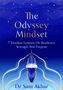 "The Odyssey Mindset", darunter "7 Timeless Lessons On Resilience, Strength And Purpose". Illustration eines Bootes auf Wellen., Buch