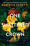 “Headline Eternal”, “One Shattered Crown”, “Rebecca Zanetti”, “Cover to be revealed”; pink Hintergrund, Herz-Logo mit Flamme.