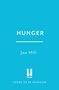 "HUNGER" und "Joe Hill" auf hellblauem Hintergrund, darunter "COVER TO BE REVEALED" und ein "HEADLINE" Logo.