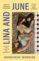 „Lina and June“, „Aching beautiful“ Dana Schwartz, „Beautifully-written, deeply-felt“ Jill Santopolo, Genevieve Wheeler. Zwei Frauen auf gemustertem Sofa., Buch